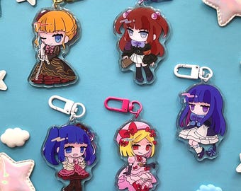 Umineko no Naku Koro ni Keychain Erika Ange Bernkastel Lambdadelta Charm