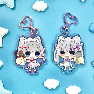 Menhera Tenshi Kaiwai Yami Kawaii Holographic Charm