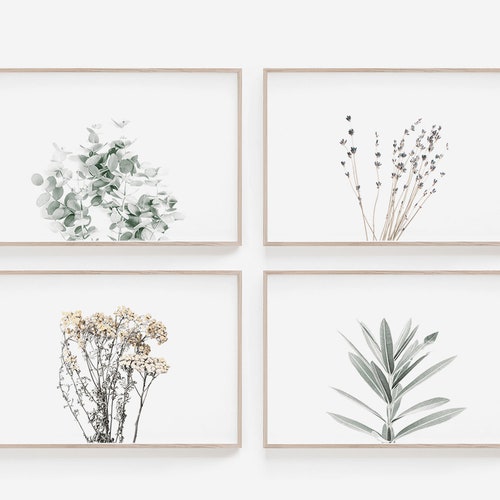Set of Digital Prints Farmhouse Wall Art Set of 4 Print Etsy