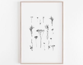 Botanical Print,Black and White Art,Minimalist Print,Minimalist Wall Art,Minimalist,Wall Art Prints,Art Print,Black and White,Wall Print,Art