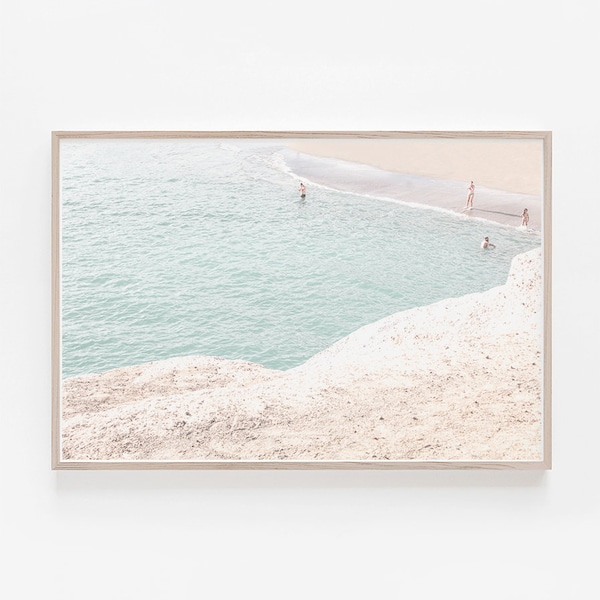 Beach Wall Art, Aerial Beach, Photography, Beach Print, Horizontal Print, Horizontal Wall Art, Beach Art Print, Aerial Beach Print, Wall Art