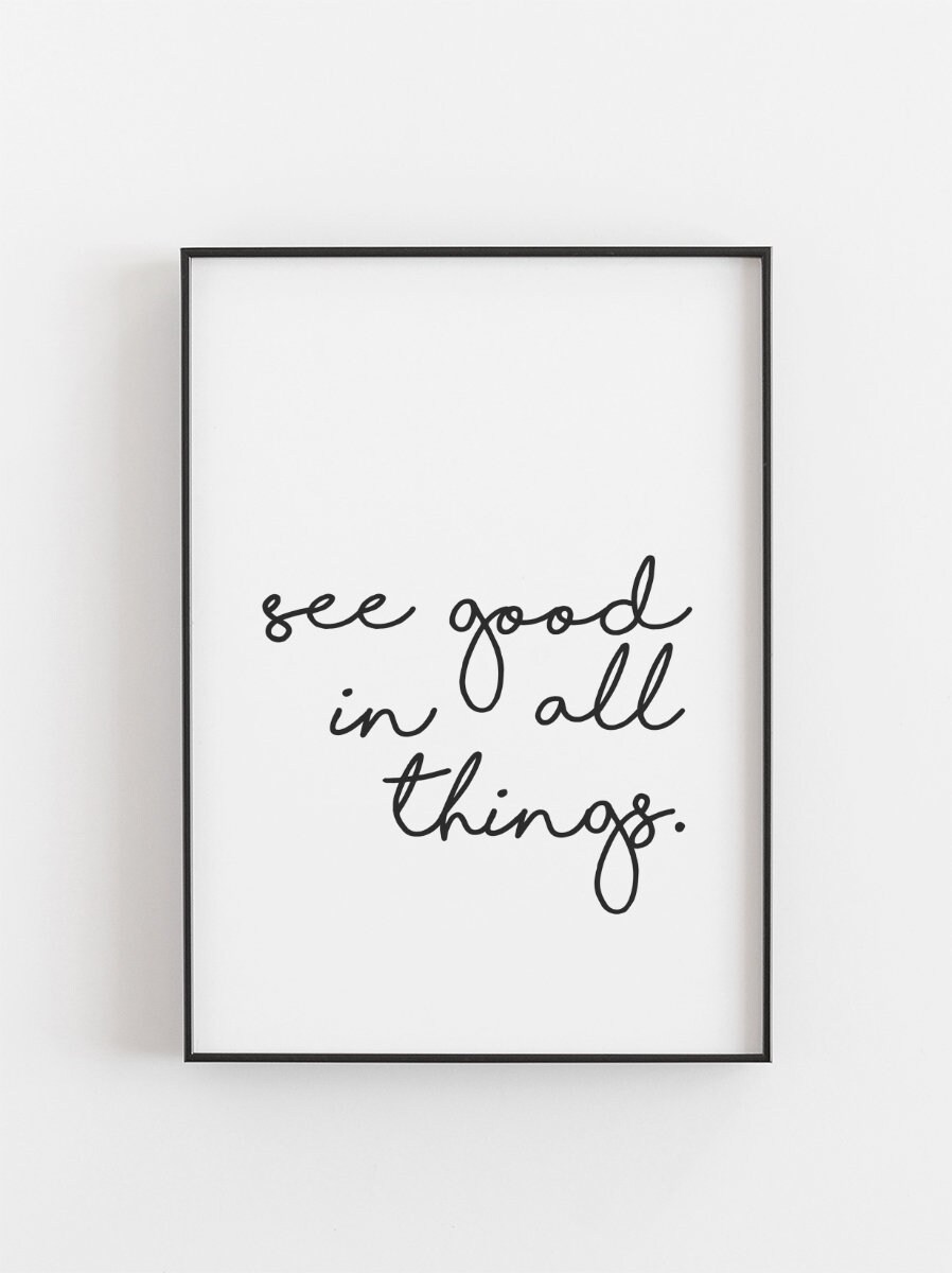 Quote Print Poster Quote Posters Quote Wall Art Quote Art Etsy