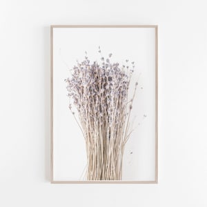 Lavendel print, botanische print, lavendel kunst aan de muur, botanische kunst aan de muur, muur decor, boerderij print, boerderij decor, rustieke decor, boerderij kunst
