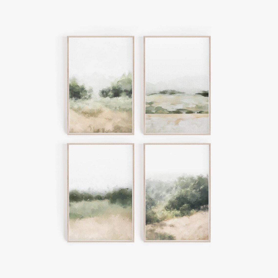 Set of Digital Prints Farmhouse Wall Art Set of 4 Print Etsy