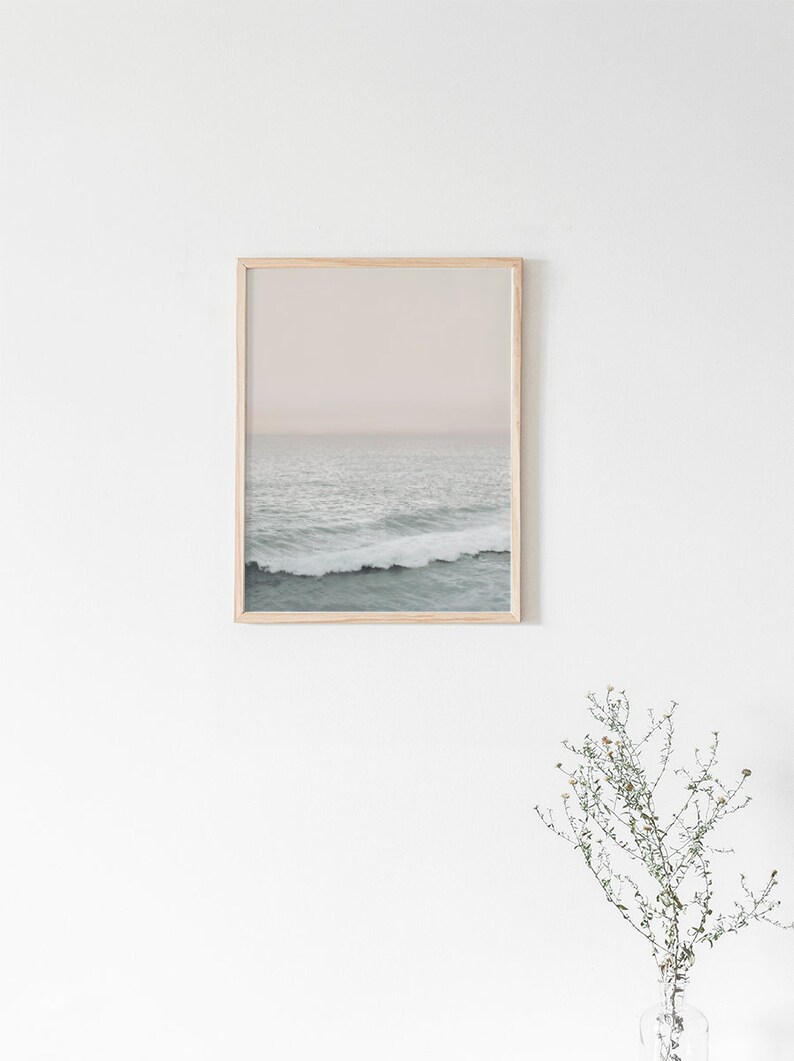 Beach Print Pastel Wall Art Pastel Prints Beach Decor Etsy Australia