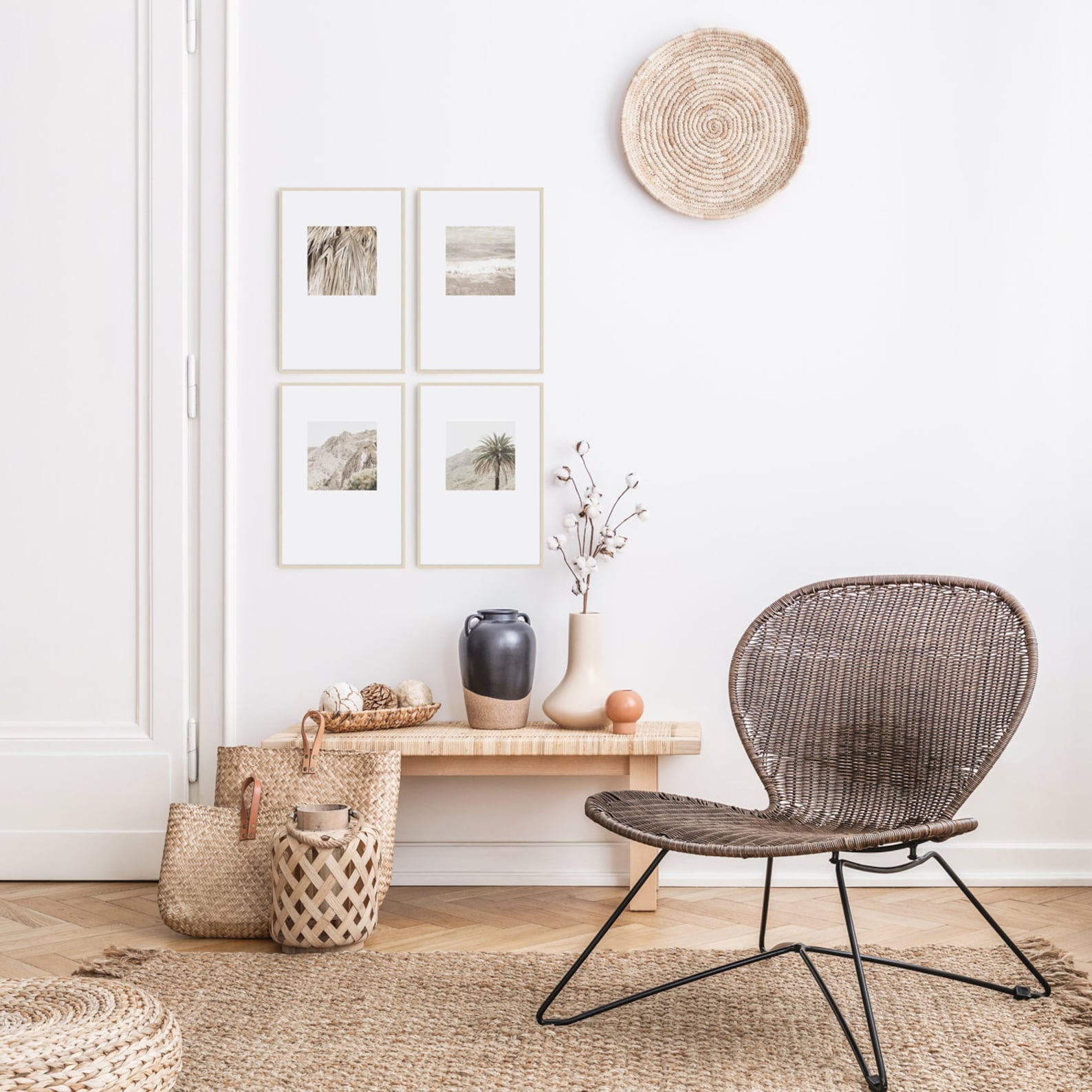 Set of 4 Prints Modern Wall Art Printable Wall Art Set of Etsy