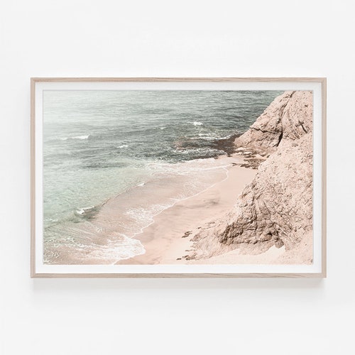 Beach Print Digital Prints Art Print Wall Art California Etsy