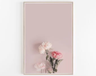 Peony Print,Peonies,Flower Print,Flower Wall Art,Floral Print,Printable Art,Pink Wall Art,Blush Pink,Wall Art,Floral Decor,Wall Decor,Prints