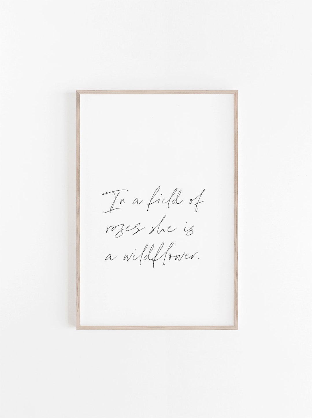 Quote Print, Black and White Print, Printable Quote, Quote Wall Art ...