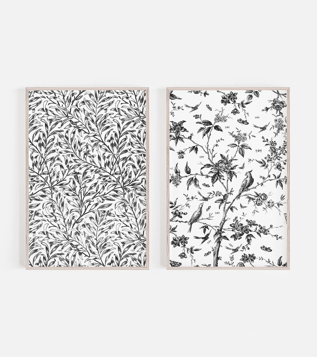 Dazzlewall Vintage Wanddekoration 30x40 Cm - Rustikaler Blumenkorb Druck Für Badezimmer & Wohnzimmer