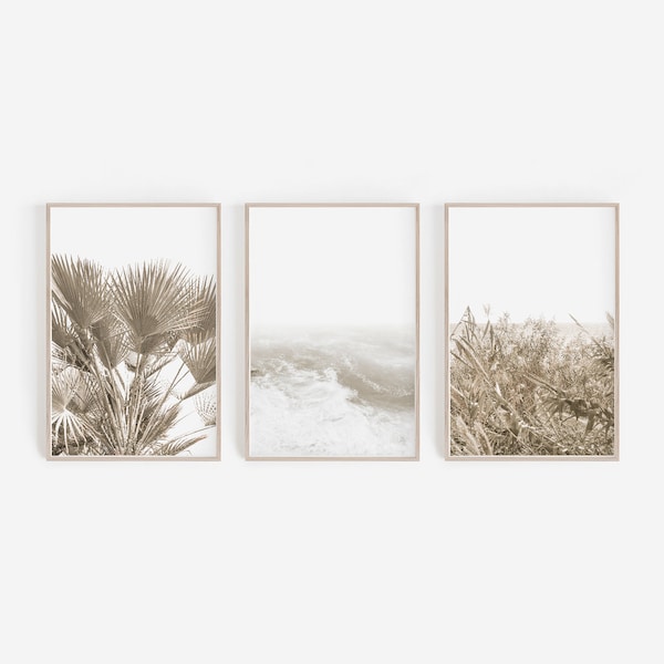 Natural Tones, Wall Art, Natural Style, Set of 3 Prints, Beige Wall Art, Contemporary Prints, Large Wall Art, Set of Prints, Prints Sets