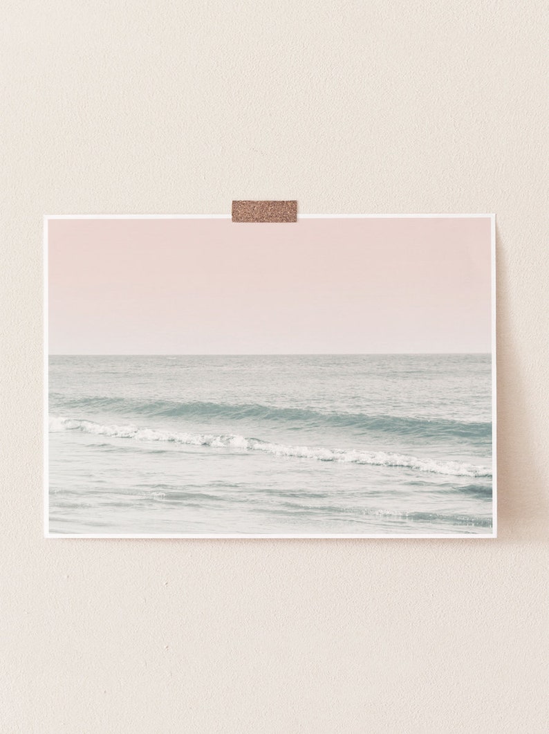 Horizontal Print Horizontal Wall Art Beach Print Beach Wall Etsy