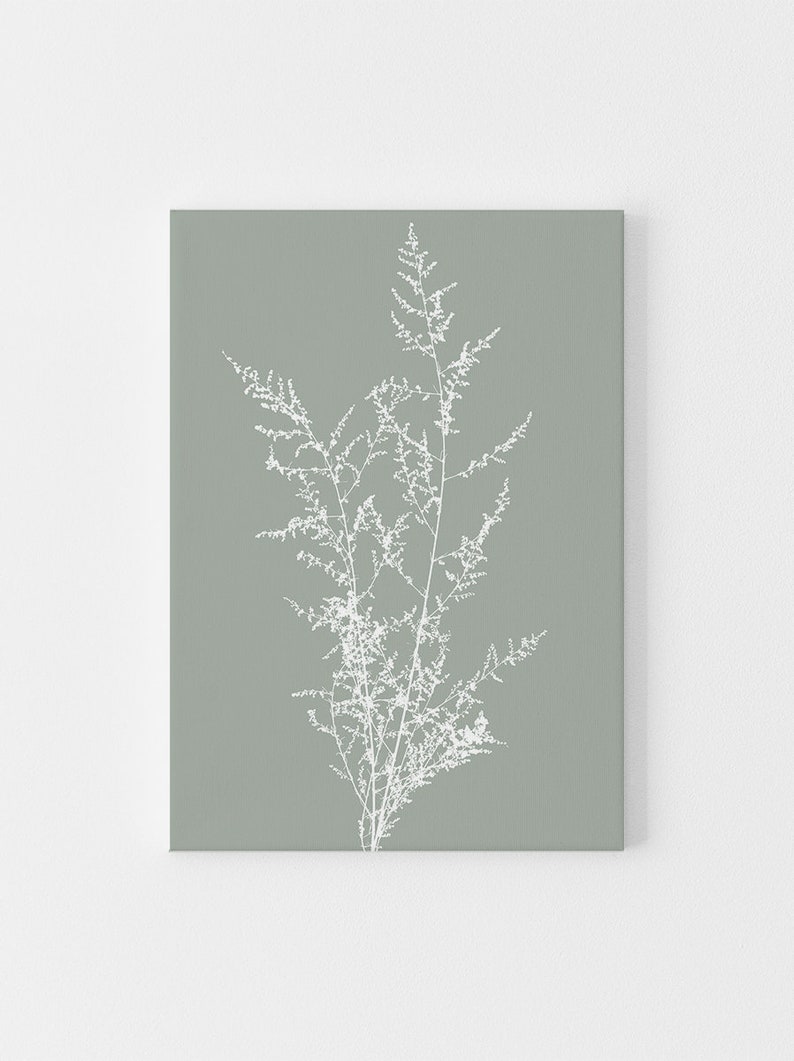 Digital Prints Sage Green Prints Green Wall Art Botanical Etsy Canada