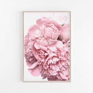 Peony Print,Printable Wall Art,Pink,Wall Art,Flower Print,Room Decor,Gift for Her,Digital Download,Peony,Art Prints,Floral Print,Blush Pink