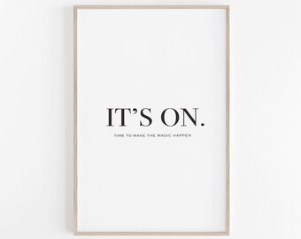 Quote Prints,Printable Poster,Printable Quote,Quote Wall Art,Quote Poster,Typography Print,Black and White Art Print,Typography Wall Art