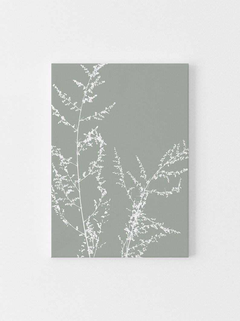 Digital Prints Sage Green Prints Green Wall Art Botanical Etsy Canada