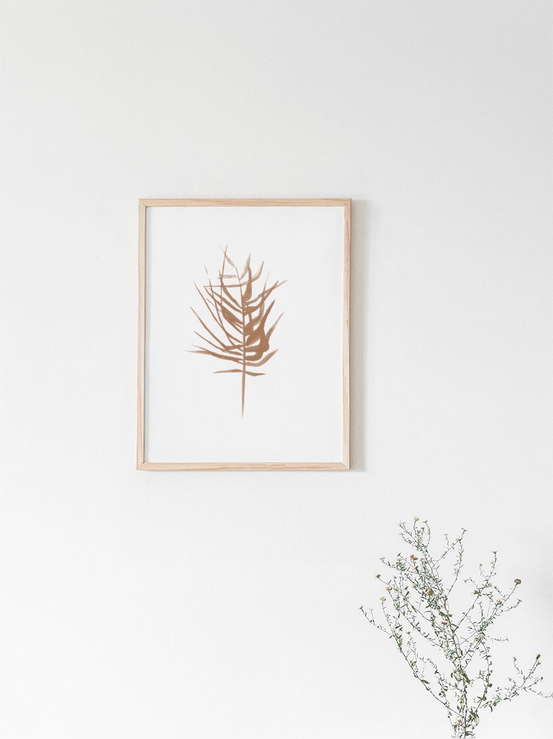 Leaf Print, Art Print, Leaf Wall Art, Watercolor Leaf Print, Watercolor Art Print, Leaf Art, Tropical Print, Botanical Print, Botanical Art image 4