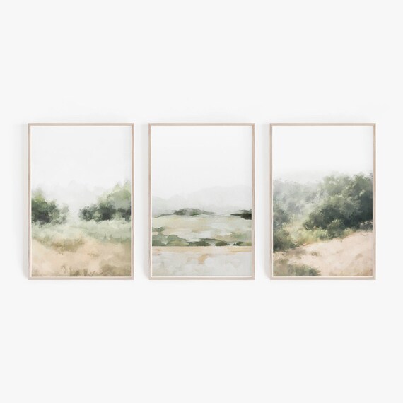 Set of 3 Prints DIGITAL Prints Wall Art 