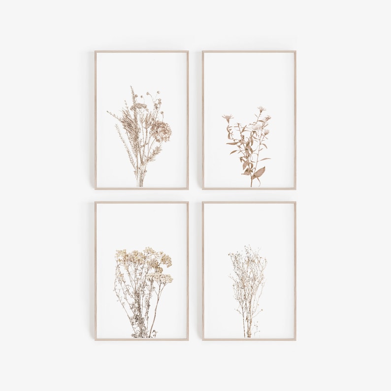 Digital Prints Set of Prints Wall Art Set of 4 Prints Etsy