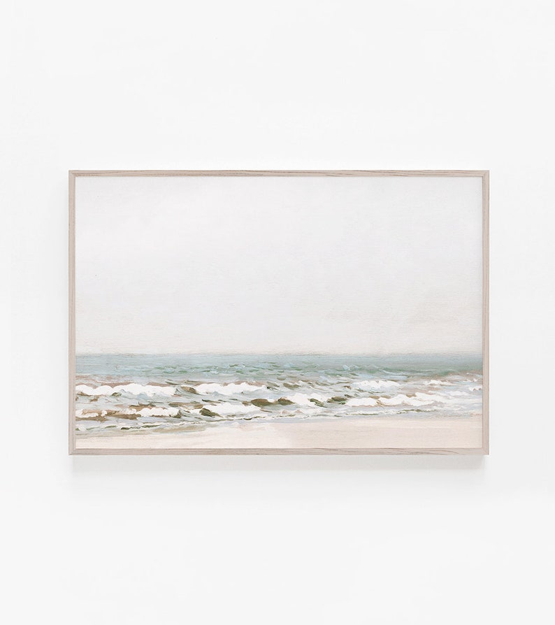 Wall Art, Digital Print, Painting Wall Art, Landscape, Ocean Wall Art, Scenery Wall Art, Art Print, Coastal Wall Art, Coastal Print,Painting image 1