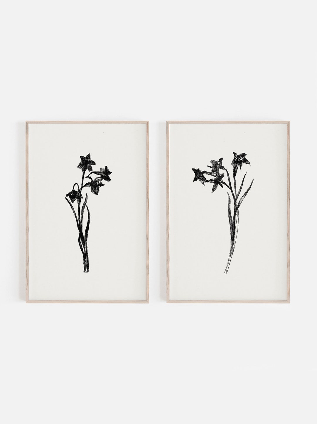 Plant Prints Digital Prints Set of 2 Prints Botanical - Etsy