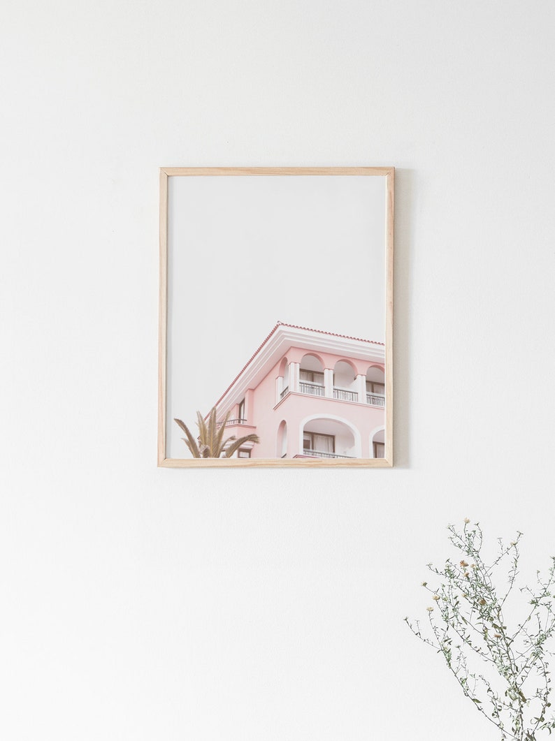 Pastel Wall Art Digital Prints Pastel Decor Pink Wall Art Etsy