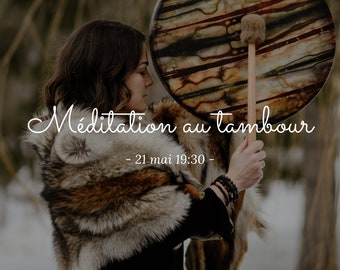Meditative power evening on the drum - May 21 7:30 p.m.
