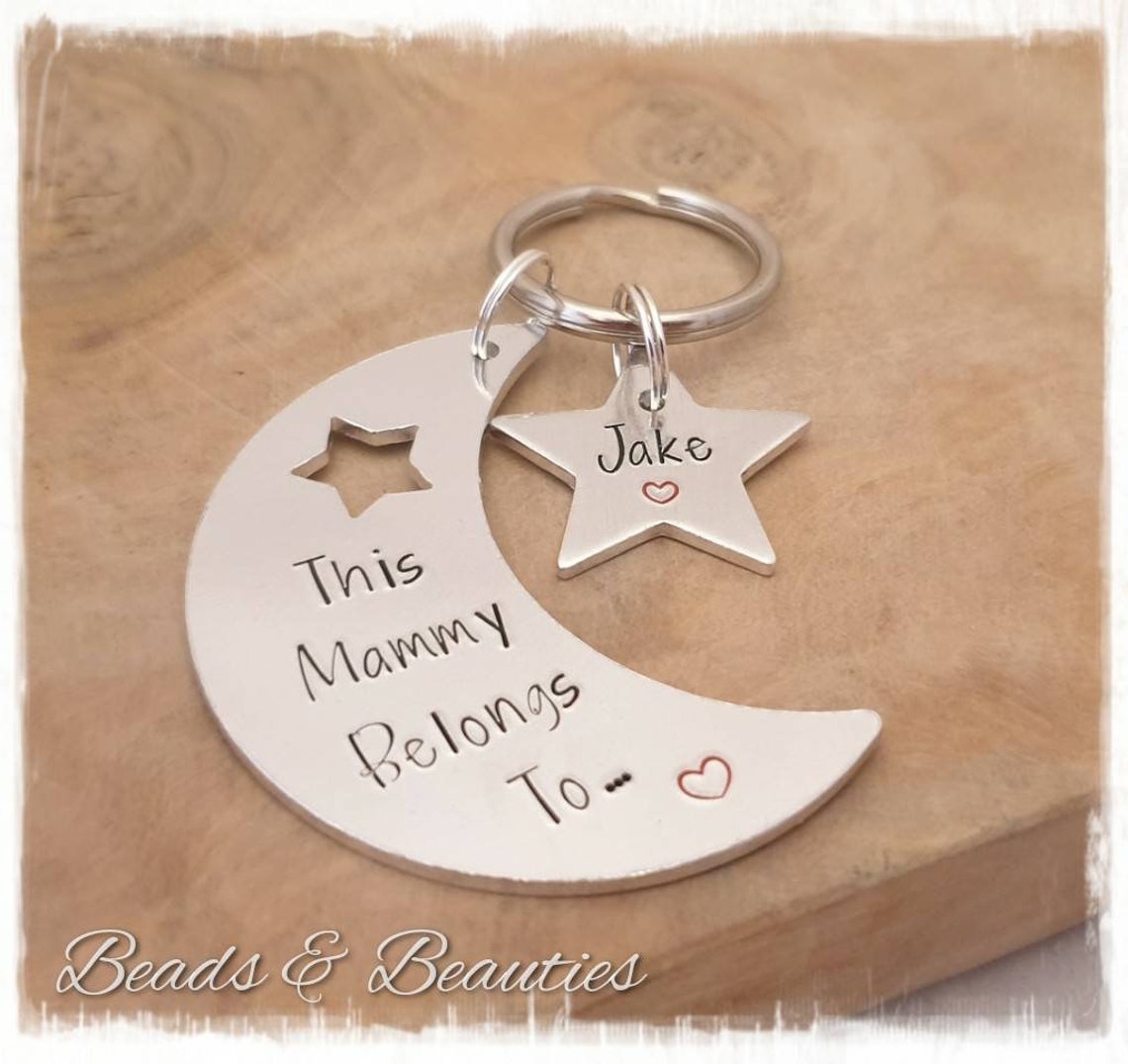 PERSONALISED GIFTS THIS MUMMY BELONGS TO HEART KEYRING MOTHERS DAY GIFT NAN - Foto 8