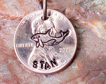 ORCA / Orca / Delfín / Regalo de orca / Llavero PERSONALIZADO Elección de fechas 1959 a 2025