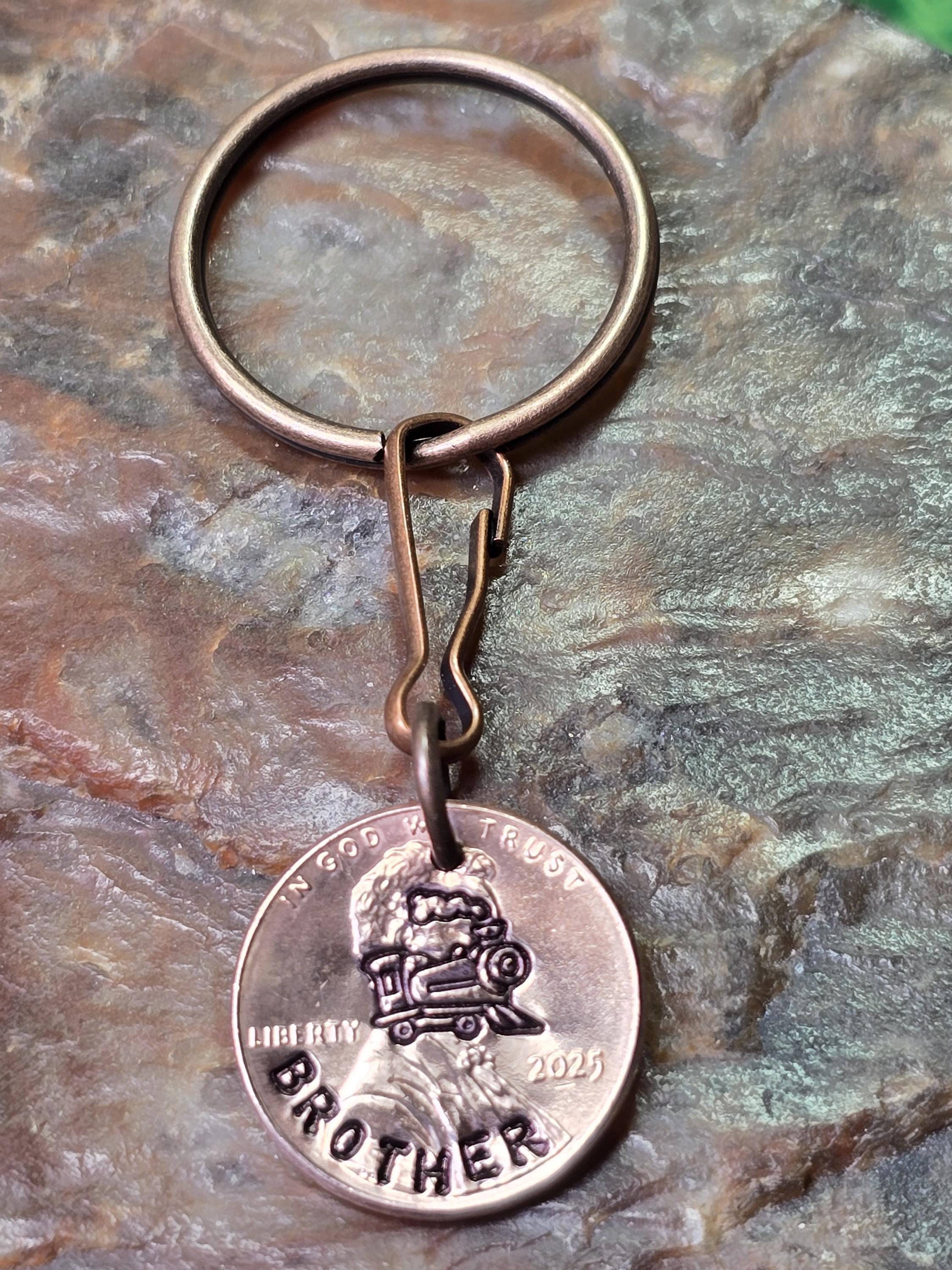 Railroad Key Ring TRAIN / Train Gift / Choo Choo Train / Railroad Gift / PERSONALIZED ...