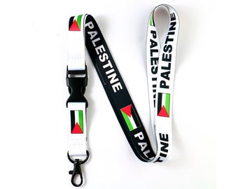 Palestine Map Keychain Key Holder Key Ring with colored beads Palestine Map Keychain Key Holder Key Ring with colored beads