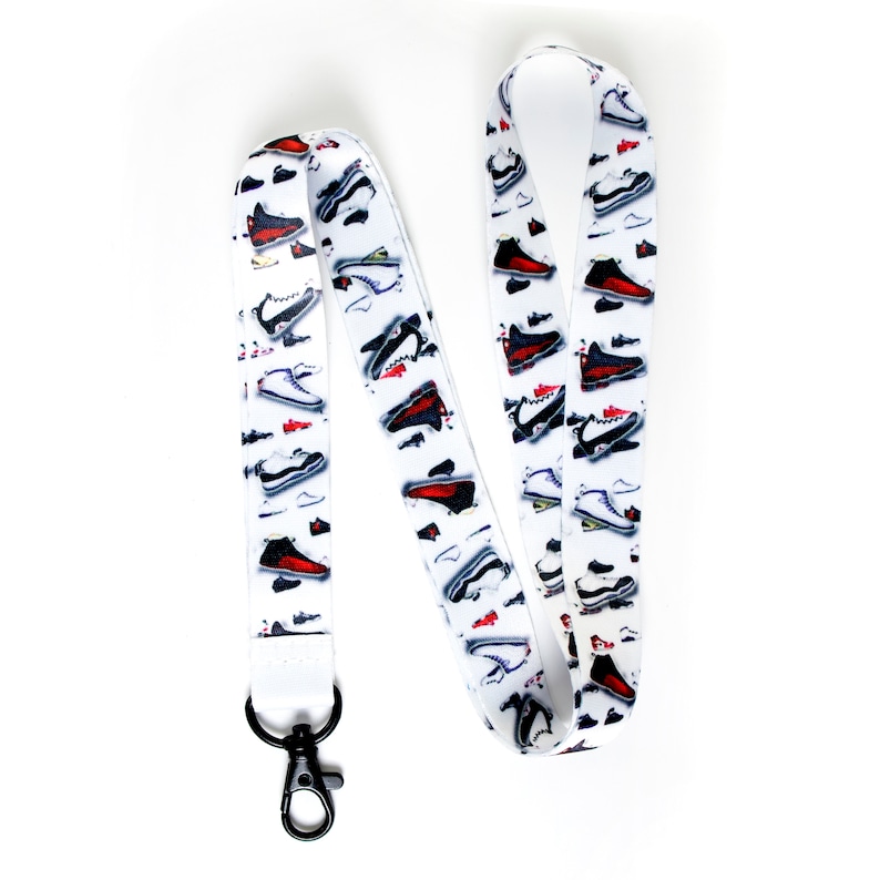 Jordan Shoemoji Lanyard Keychain Neck Strap Jordan Sneaker Etsy