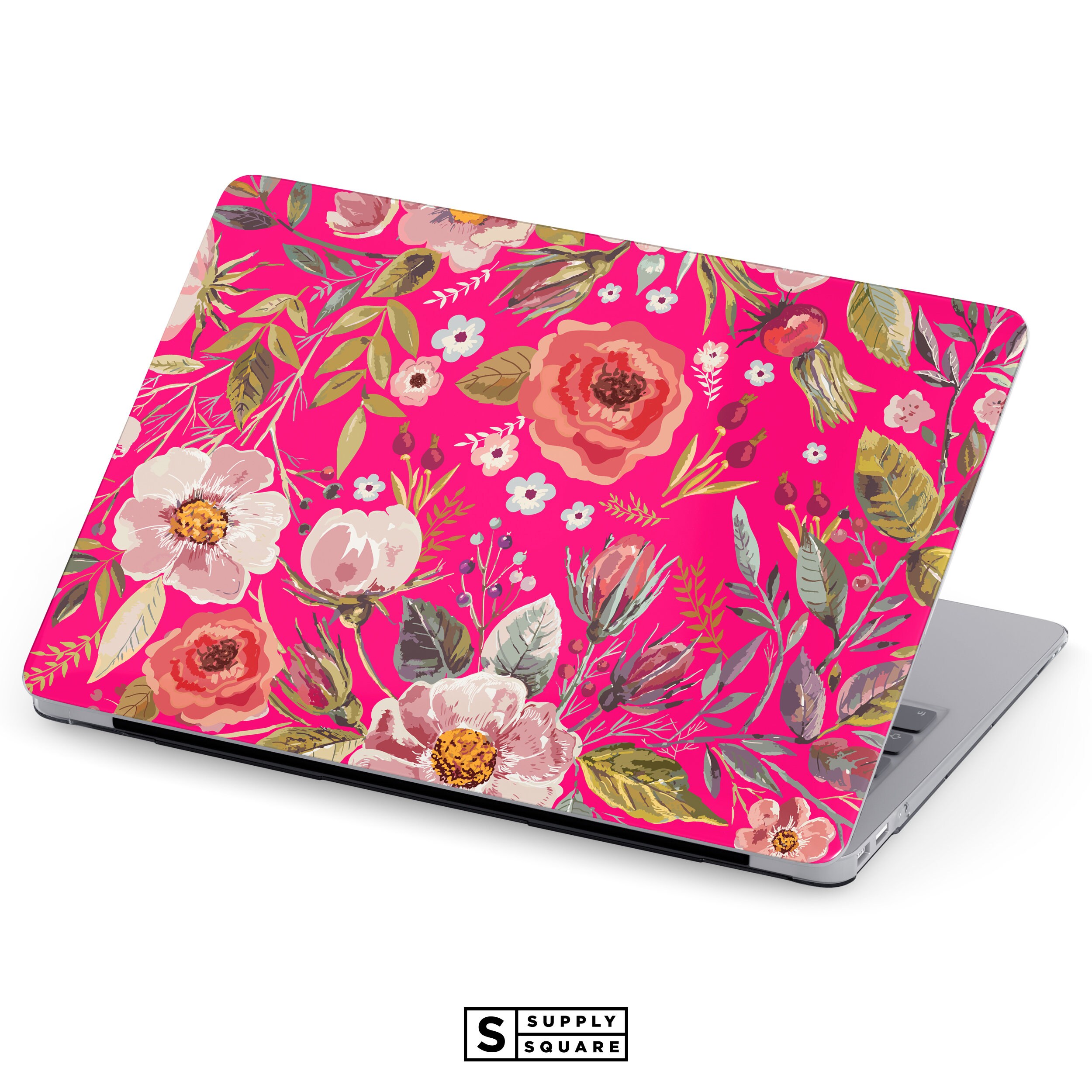 hot pink macbook pro case