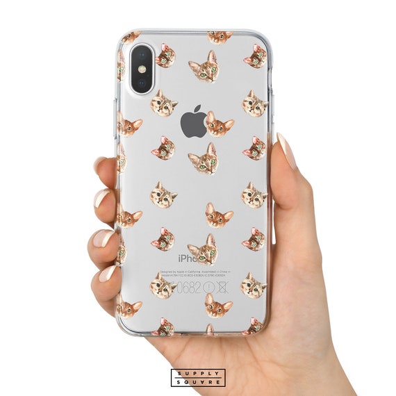 coque iphone xr motif chat