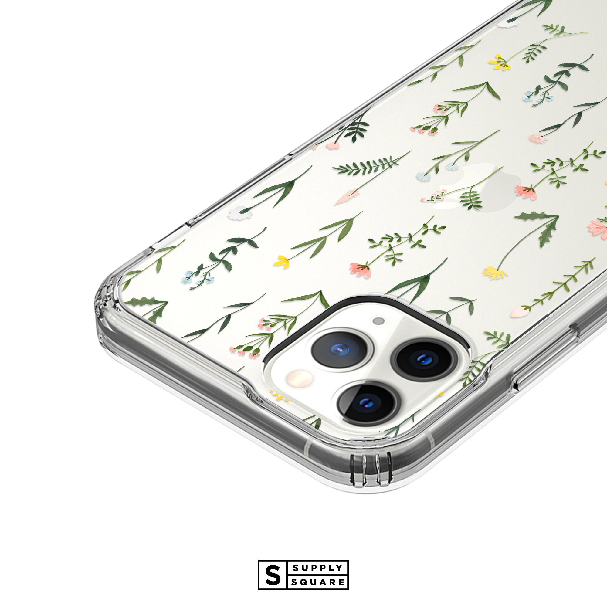 Clear Wildflower Iphone Case Iphone Xs Max Case Iphone Xr Etsy Australia