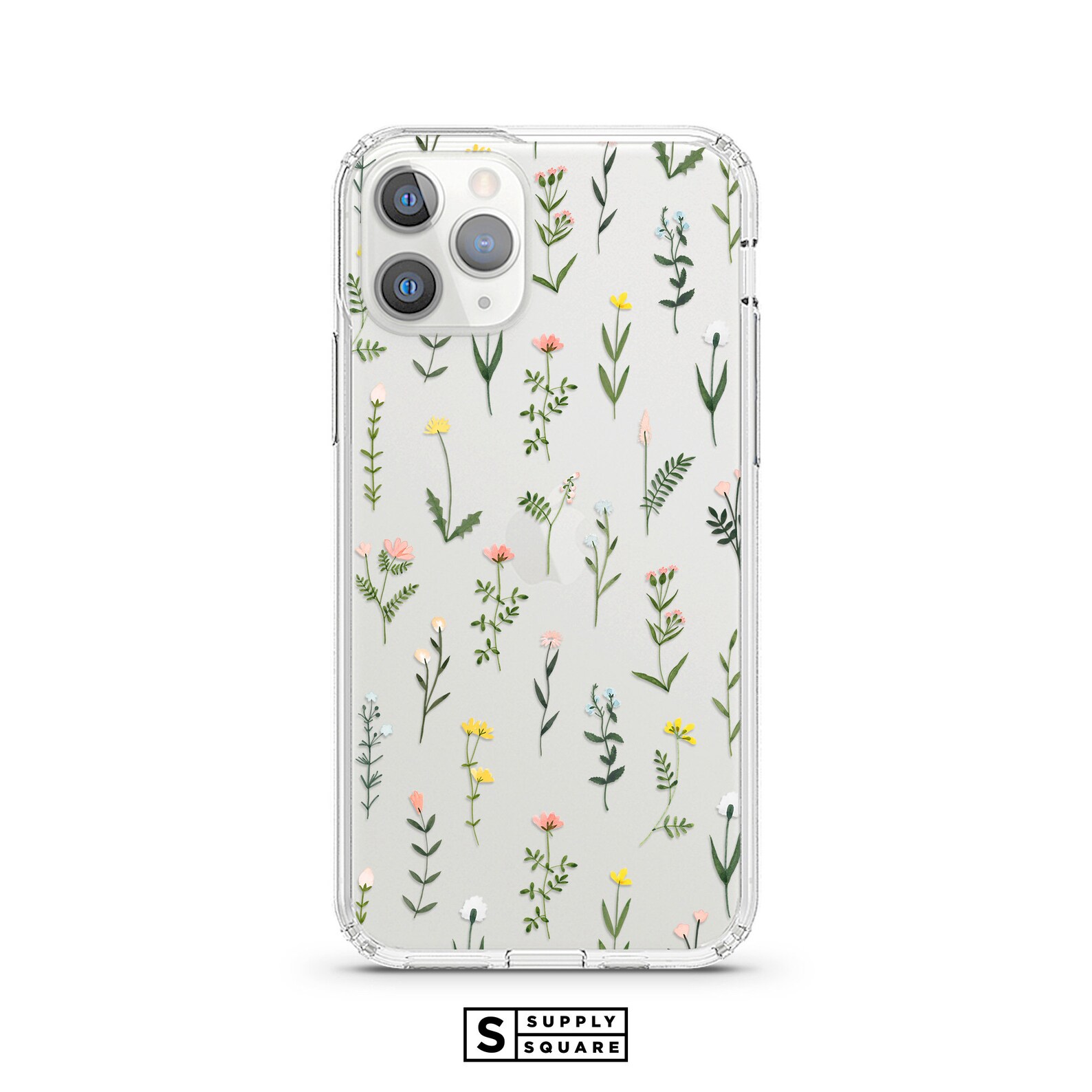 Clear Wildflower Iphone Case Iphone Xs Max Case Iphone Xr Etsy Australia