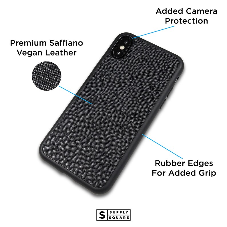 Saffiano Tech Accessories iPhone 11 Xr Cali iPhone 8 Plus Xs Max 7 Vegan Leather Rainbow Checkers Leather iPhone Case iPhone Xs