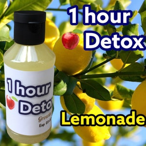 1 Hour Detox - Formulated For Green Leaf Smokers - Lemonade 4 oz