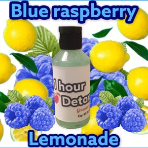 1 Hour Detox - Formulated For Green Leaf Smokers - Blue Raspberry Lemonade 4 oz