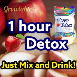 1 Stunde Detox & Cleanse - Formuliert für Green Leaf Raucher