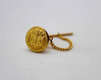 Citadel Uniform Button Tie Tack or Lapel Pin