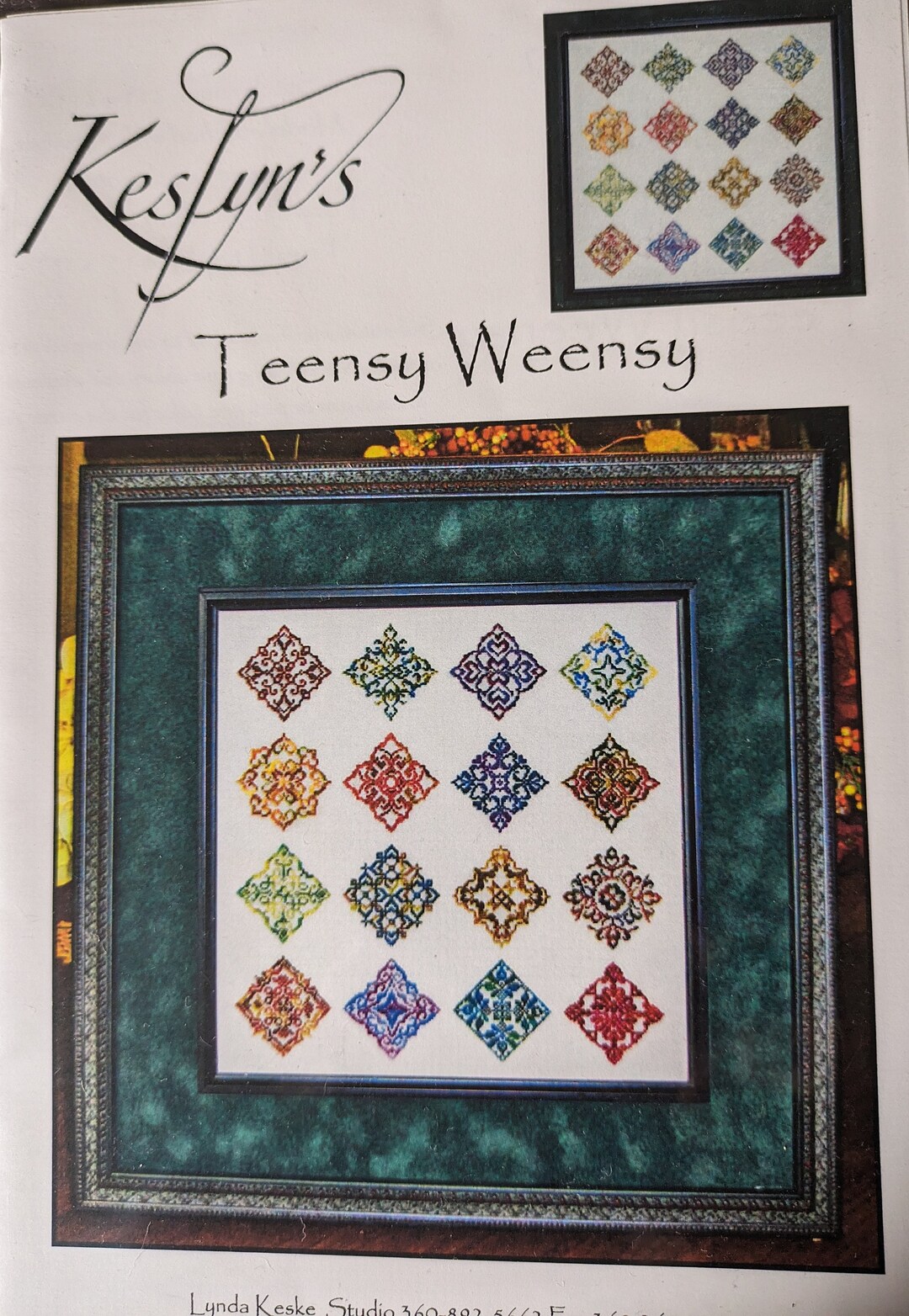 New Keslyn's "teensy Weensy" Crossstitch Chart Etsy