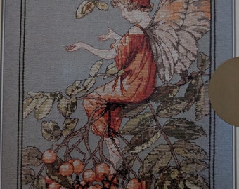 DMC PC18 "The Mountain Ash Fairy" 1996 cross-stitch chart Cicely Mary Barker