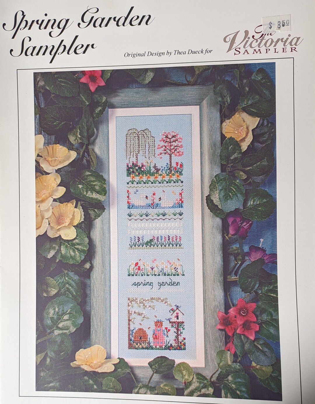 New the Victoria Sampler spring Garden Sampler - Etsy