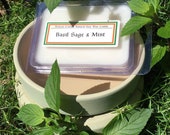 Basil Sage and Mint 100 Soy Wax Clamshell Melts