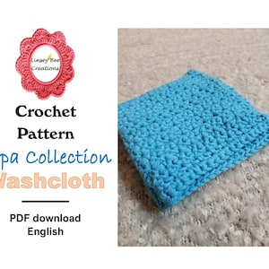 PATTERN: washcloth (spa collection)