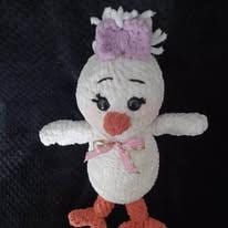 crochet KELLY CHICK stuffie