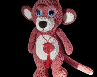 crochet MORGAN MONKEY stuffie