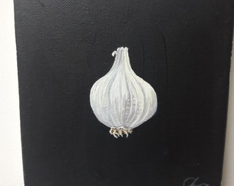 Garlic Painting in Acrylic