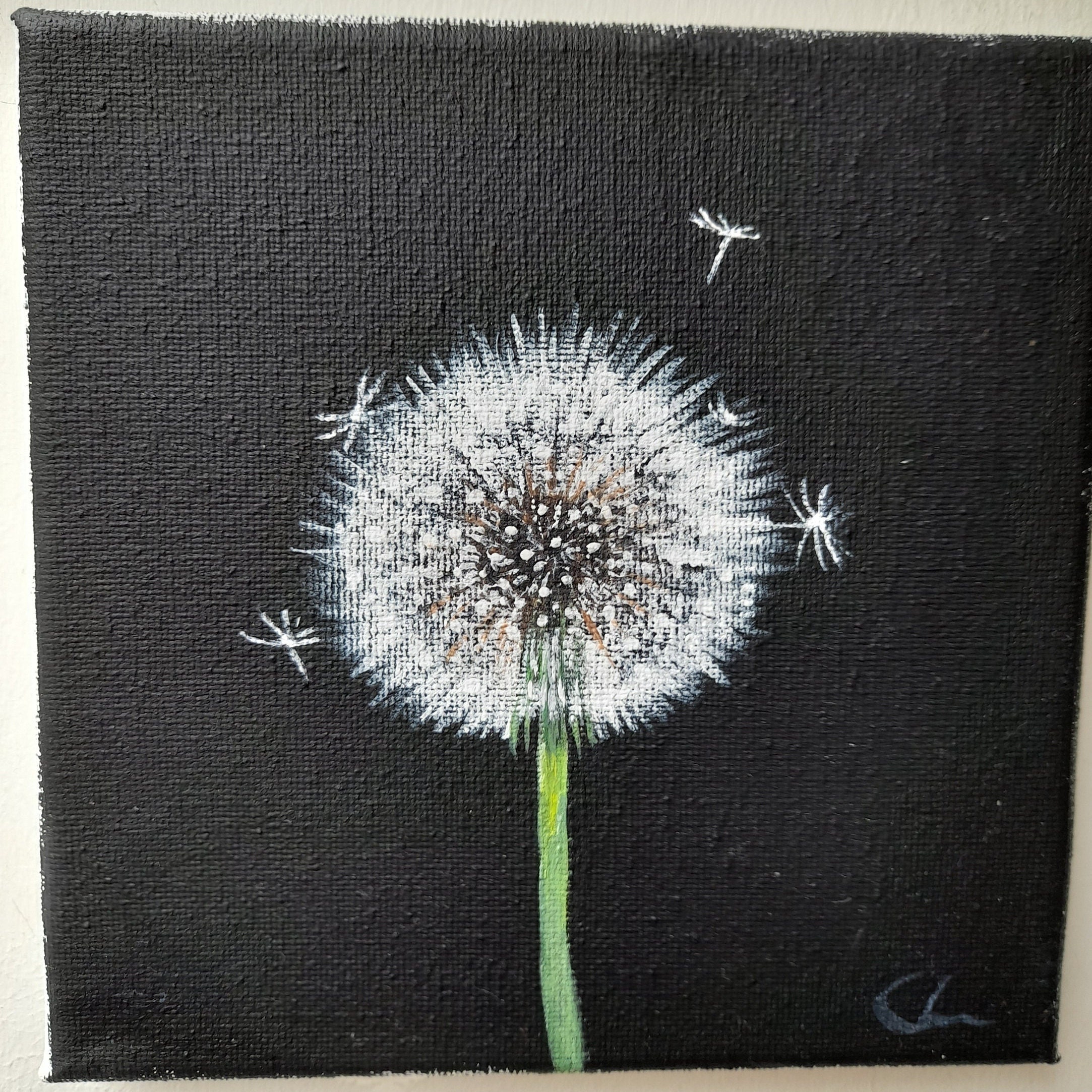 Dandelion painting hotsell